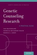 Cover for Genetic Counseling Research: A Practical Guide