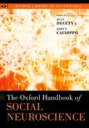 Cover for The Oxford Handbook of Social Neuroscience