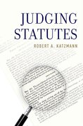 Cover for Judging Statutes