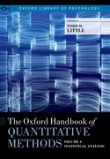 Cover for The Oxford Handbook of Quantitative Methods in Psychology, Volume 2