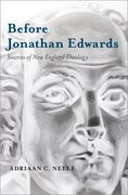 Cover for Before Jonathan Edwards