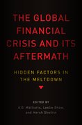 Cover for The Global Financial Crisis and Its Aftermath