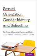 Cover for Sexual Orientation, Gender Identity, and Schooling