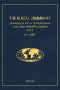 Cover for THE GLOBAL COMMUNITY YEARBOOK OF INTERNATIONAL LAW AND JURISPRUDENCE 2013