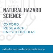 Cover for Oxford Research Encyclopedias: Natural Hazard Science