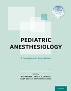Cover for Pediatric Anesthesiology
