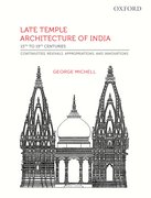 Cover for Late Temple Architecture of  India, 15th to 19th Centuries