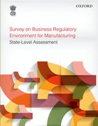 Cover for Survey on Business Regulatory Environment for Manufacturing