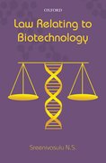Cover for Law Relating to Biotechnology