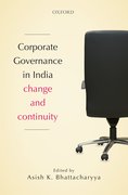 Cover for Corporate Governance in India