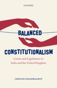 Cover for Balanced Constitutionalism
