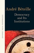Cover for Democracy and Its Institutions