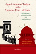 Cover for Appointment of Judges to the Supreme Court of India