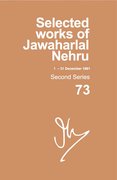 Cover for Selected Works of Jawaharlal Nehru (1 Dec — 31 Dec 1961)