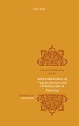 Cover for Ethics and politics in Tagore, Coetzee and certain scenes of teaching
