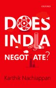 Cover for Does India Negotiate?