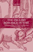 Cover for The English Romance in Time - 9780199532582