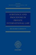 Cover for Substance and Procedure in Private International Law