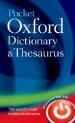 Cover for Pocket Oxford Dictionary and Thesaurus