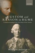 Cover for Custom and Reason in Hume