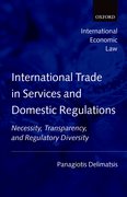 Cover for International Trade in Services and Domestic Regulations