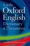 Cover for Little Oxford Dictionary and Thesaurus - 9780199534814