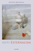 Cover for Anti-Externalism