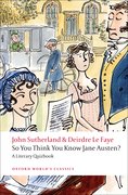 Cover for So You Think You Know Jane Austen?