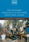 Cover for The Manambu Language of East Sepik, Papua New Guinea