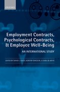 Cover for Employment Contracts, Psychological Contracts, and Worker Well-Being
