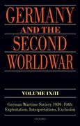 Cover for Germany and the Second World War Volume IX/II