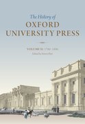Cover for The History of Oxford University Press