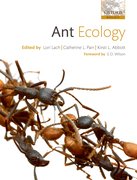 Cover for Ant Ecology