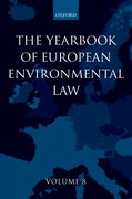 Cover for The Yearbook of European Environmental Law