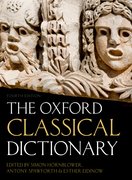 Cover for The Oxford Classical Dictionary