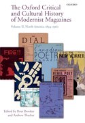 Cover for The Oxford Critical and Cultural History of Modernist Magazines