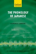 Cover for The Phonology of Japanese