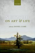 Cover for Nietzsche on Art and Life