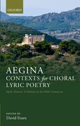 Cover for Aegina: Contexts for Choral Lyric Poetry
