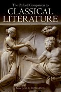 Cover for The Oxford Companion to Classical Literature