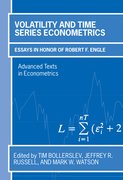 Cover for Volatility and Time Series Econometrics