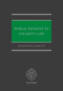 Cover for Public Benefit in Charity Law