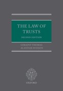 Cover for The Law of Trusts