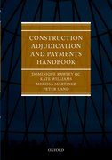 Cover for Construction Adjudication and Payments Handbook