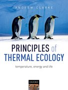 Cover for Principles of Thermal Ecology: Temperature, Energy and Life