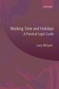 Cover for Working Time and Holidays: A Practical Legal Guide