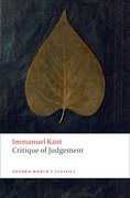 Cover for Critique of Judgement