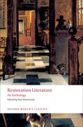 Cover for Restoration Literature