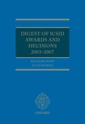 Cover for Digest of ICSID Awards and Decisions: 2003-2007