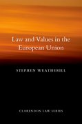 Cover for Law and Values in the European Union